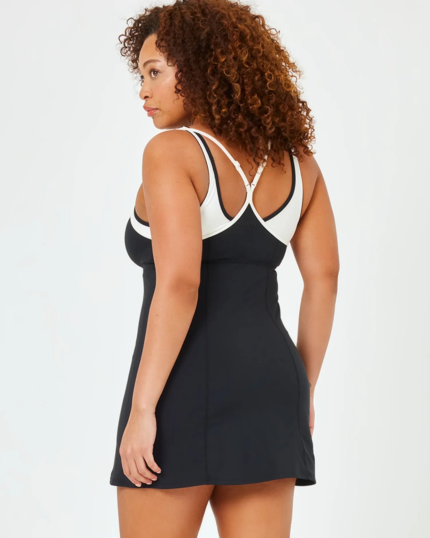 Online Doubles Dress - Black-Cream Dresses & Jumpsuits