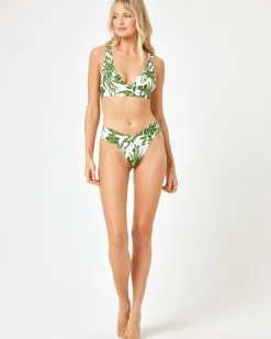 Fashion Eco Chic Econyl® Eco Quinn Bikini Bottom - Destination Paradise Classic|Bikini Bottoms