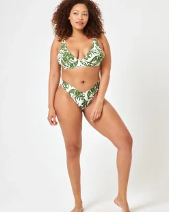 Fashion Eco Chic Econyl® Eco Quinn Bikini Bottom - Destination Paradise Classic|Bikini Bottoms