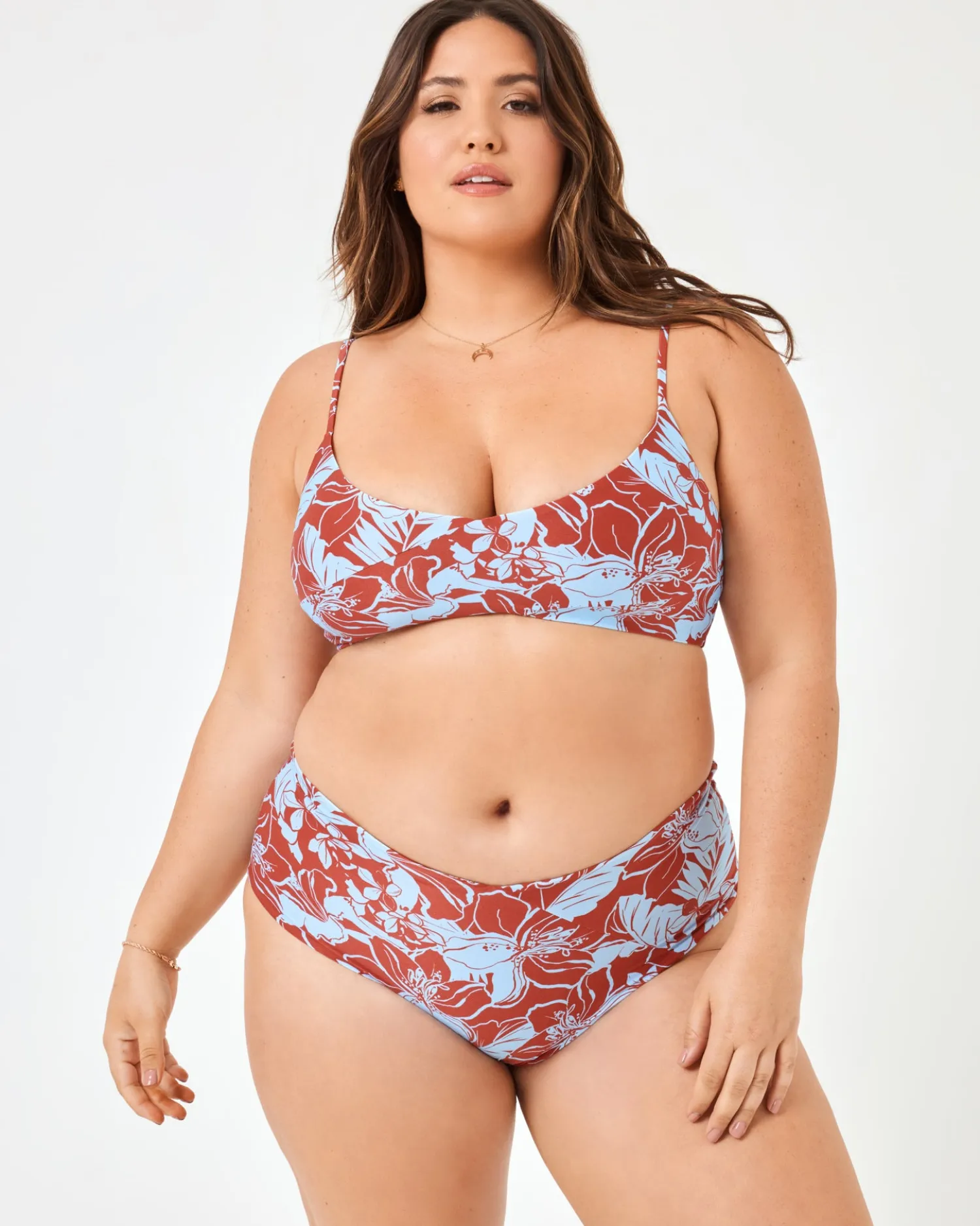 Best Eco Chic Econyl® High Tide Bikini Top - Going Tropical Bralette|Bikini Tops