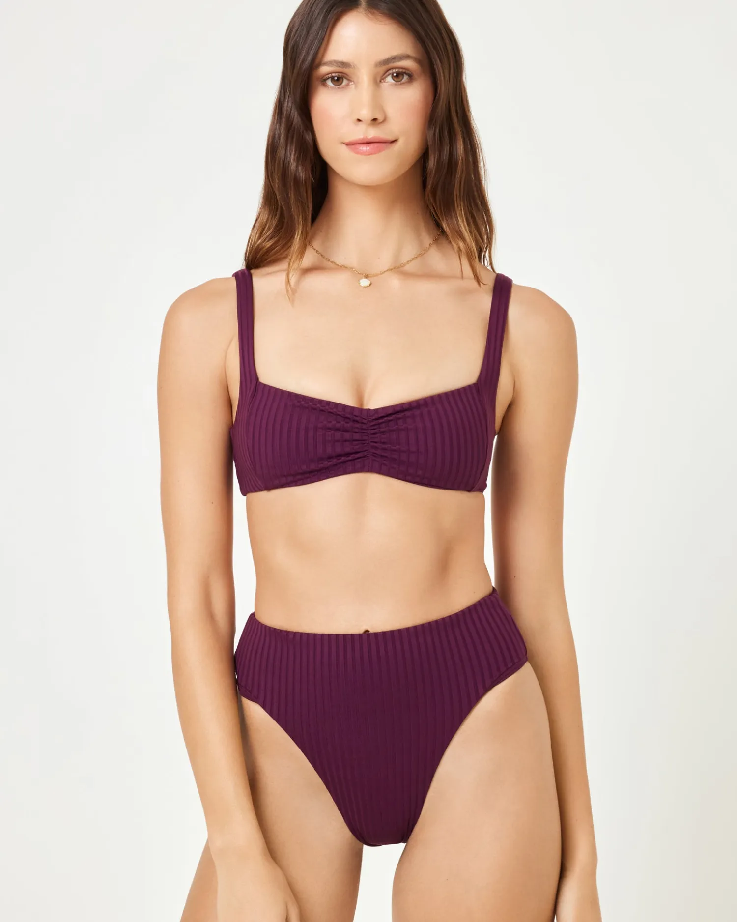 Online Effie Bikini Top - Merlot Bralette|Bikini Tops