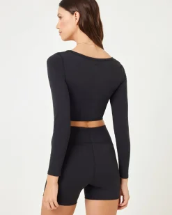 Online En Pointe Top - Black Tops & Bras