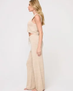 Outlet En Route Pant - Heather Oatmeal Sets|Loungewear