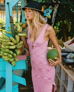 Online Florence Dress - Raspberry Dresses