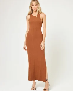 Best Francesca Dress - Coffee Dresses