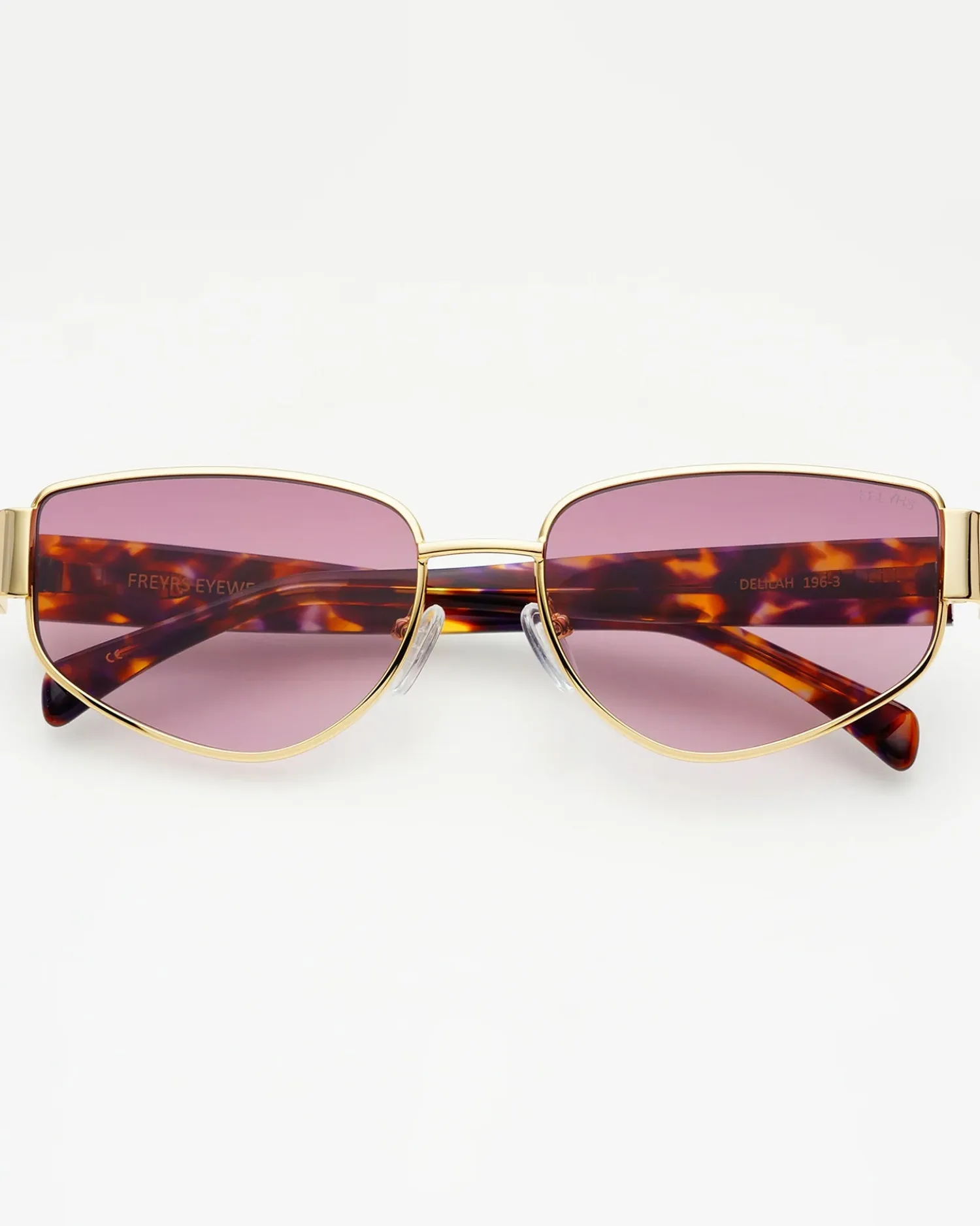 Fashion Freyrs Delilah Sunglasses - Gold Sunglasses