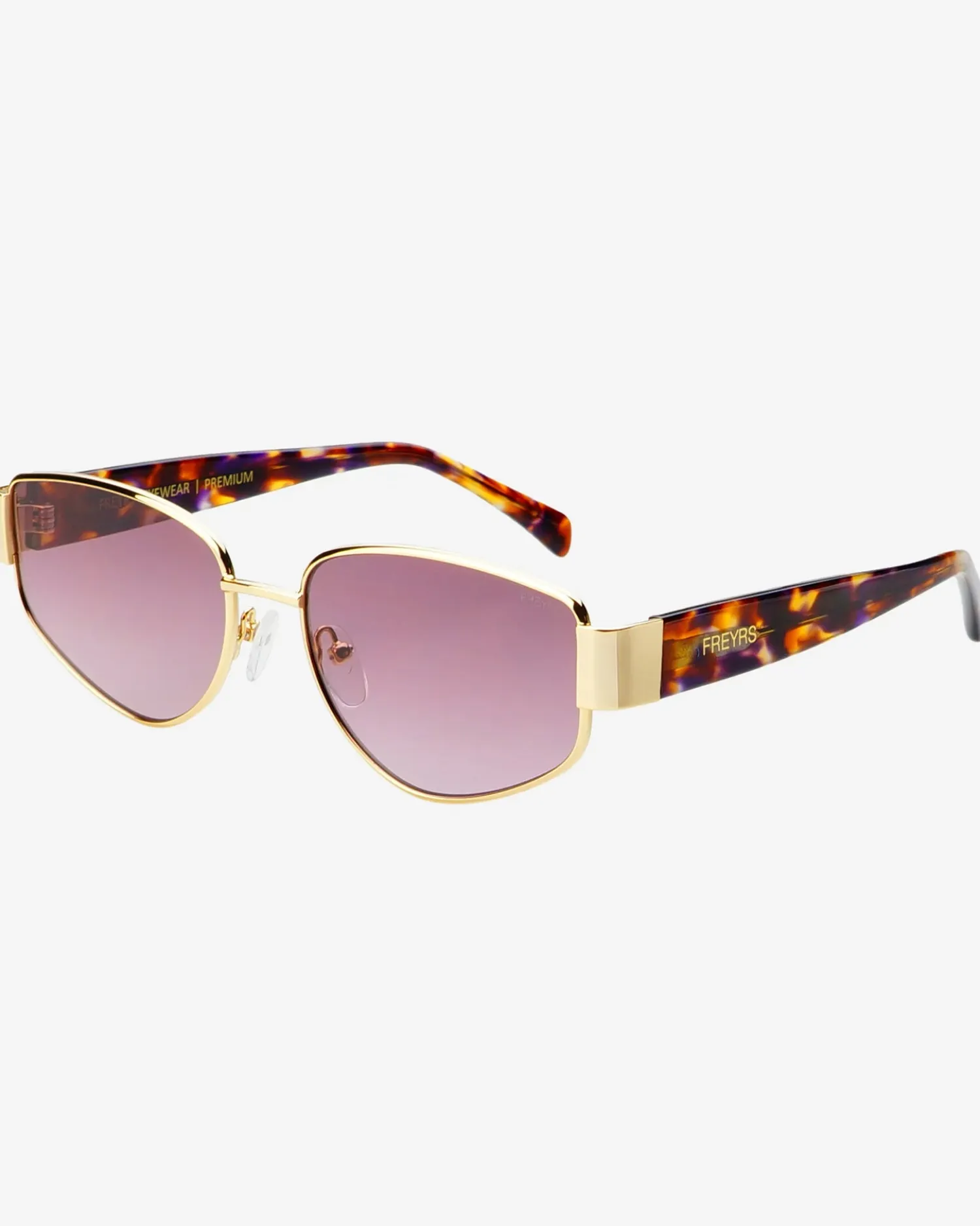 Fashion Freyrs Delilah Sunglasses - Gold Sunglasses