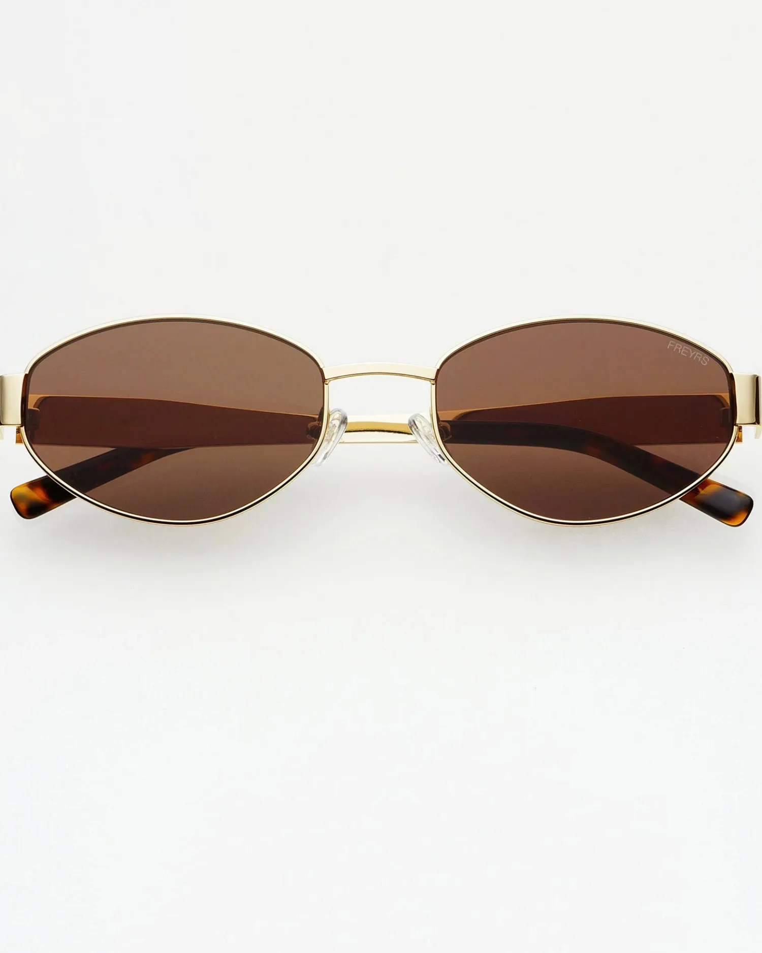 New Freyrs Soho Sunglasses - Gold Sunglasses