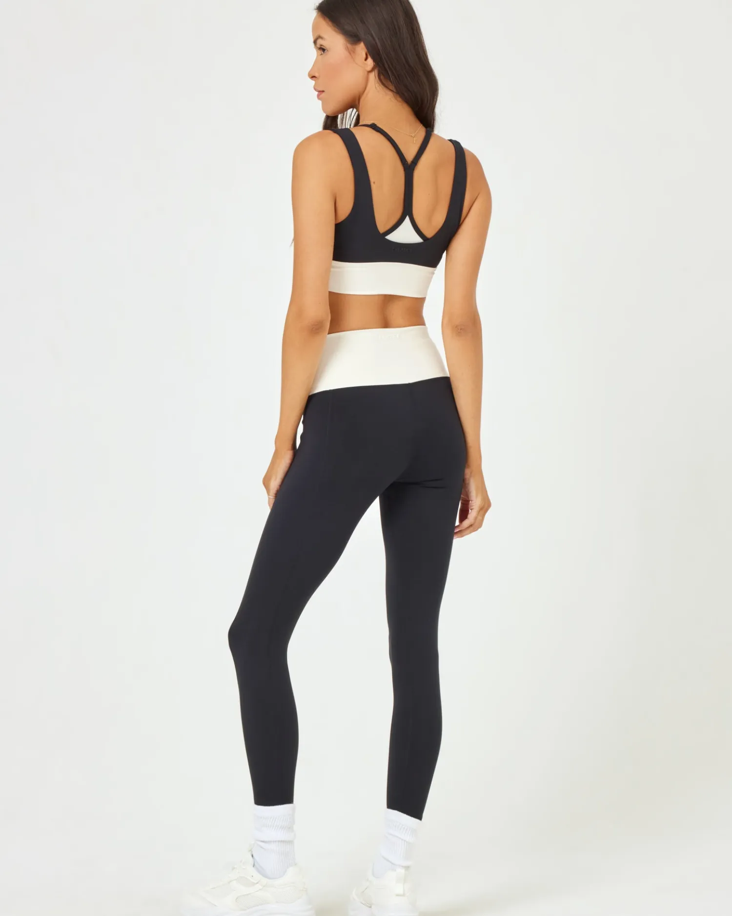 Clearance Full Force Bra - Black-Cream Tops & Bras