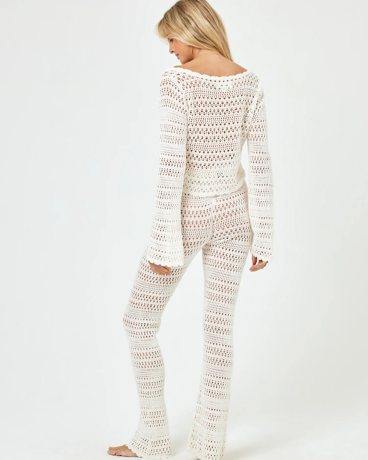 Discount Golden Hour Pant - Cream Cover-ups