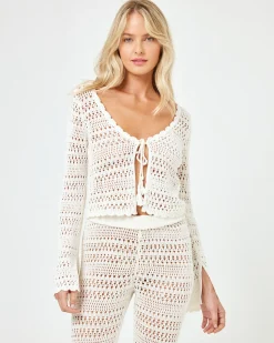 Discount Golden Hour Pant - Cream Cover-ups