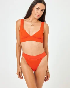 New Hailey Bikini Top - Pimento Bralette|Bikini Tops