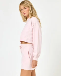 Fashion Half Court Pullover - Petal Tops & Bras|Sets