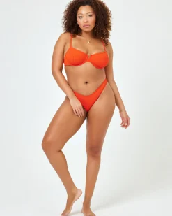Discount Hunter Bikini Top - Pimento Underwire|Bikini Tops