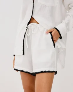 Hot Idania Shirt - White Sets|Tops