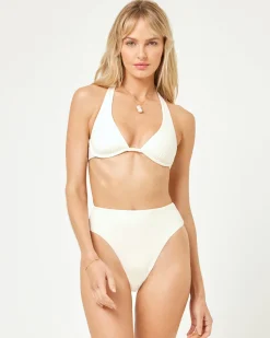 Discount Isa Bikini Top - Cream Underwire|Bikini Tops