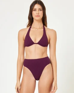 Fashion Isa Bikini Top - Merlot Underwire|Bikini Tops