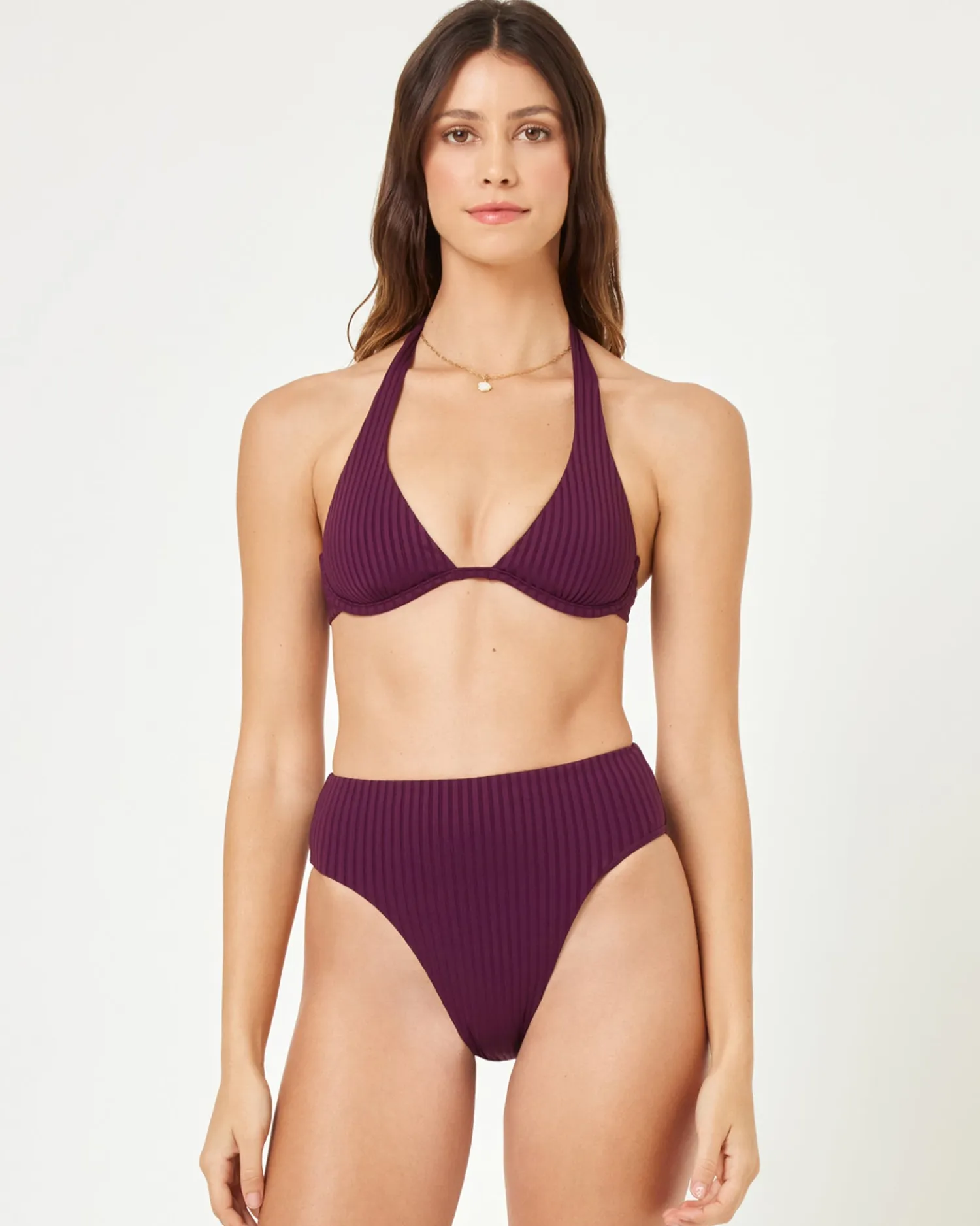 Fashion Isa Bikini Top - Merlot Underwire|Bikini Tops