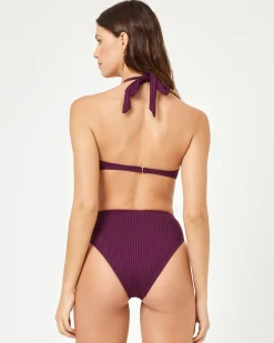 Fashion Isa Bikini Top - Merlot Underwire|Bikini Tops