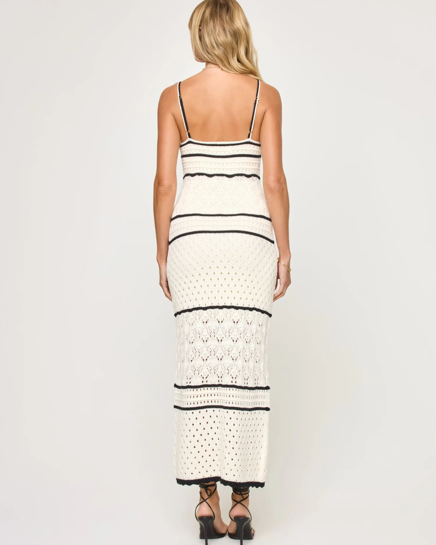 Clearance Isle Of Palms Dress - Cream-Black Dresses