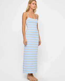 Discount Jordana Dress - Yacht Club Stripe Dresses