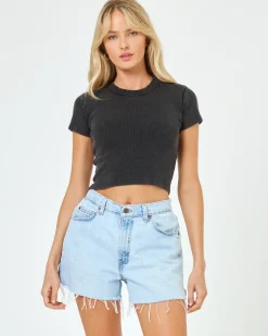 Fashion Julia Top - Black Tops|Basics