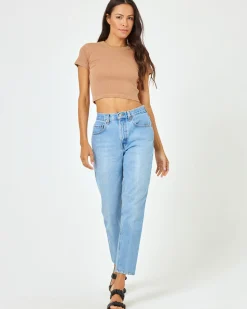 Online Julia Top - Camel Basics|Tops