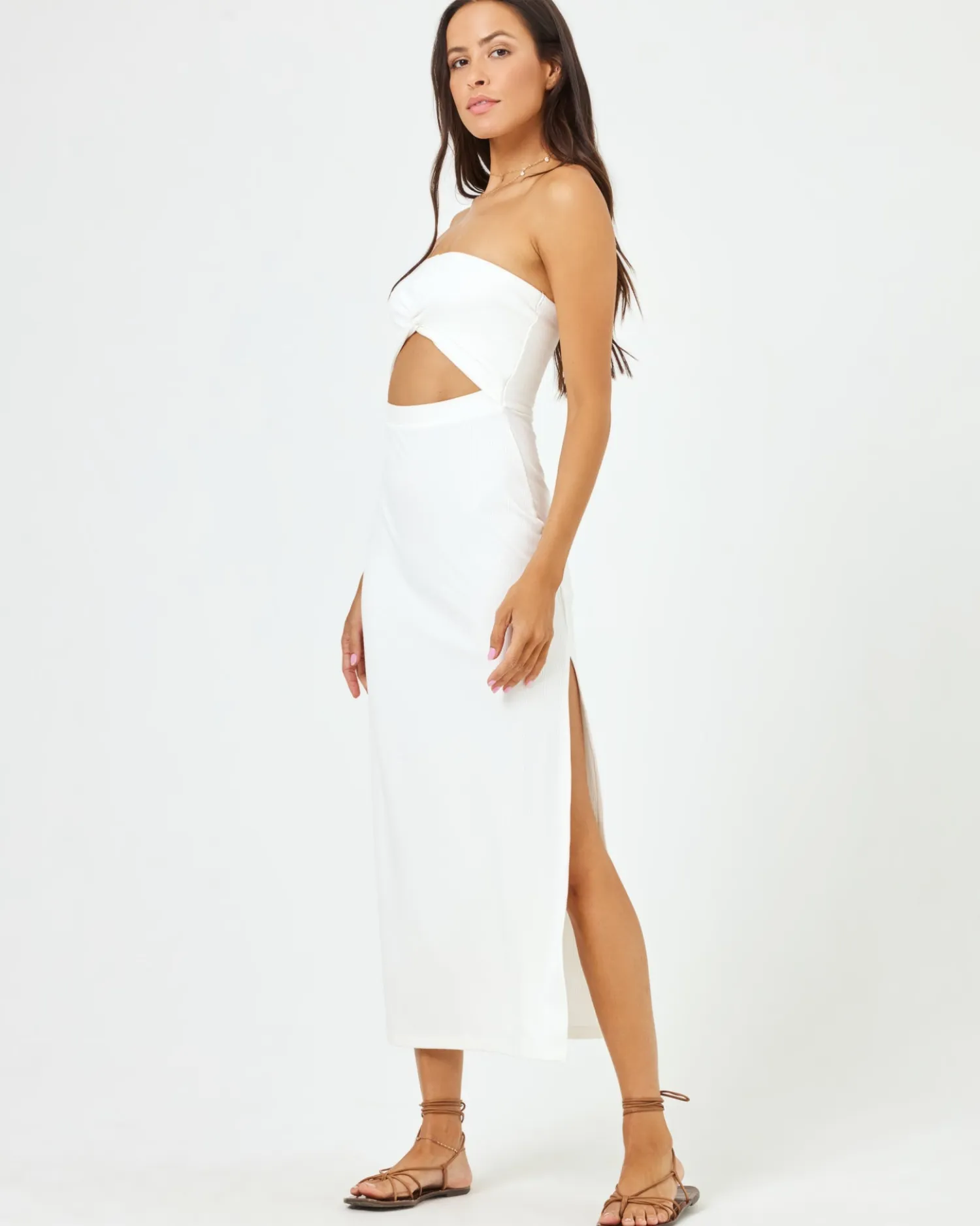 Online Kierra Dress - Cream Dresses