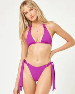 Best Kiki Bikini Bottom - Wild Aster Tanga|Bikini Bottoms