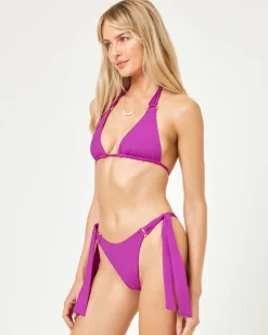 Best Kiki Bikini Bottom - Wild Aster Tanga|Bikini Bottoms