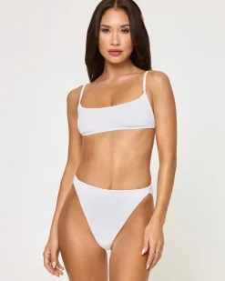 Online Kourt Bikini Top - White Bralette|Bikini Tops