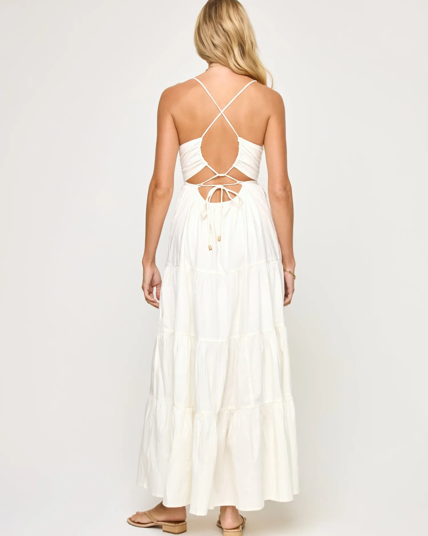 Hot Laina Dress - Cream Dresses