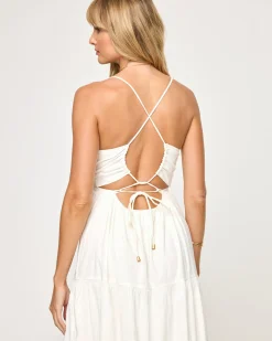Hot Laina Dress - Cream Dresses