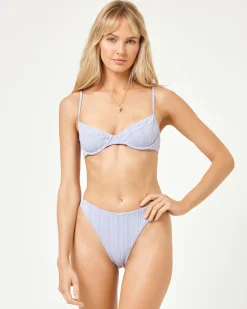 Outlet Leilani Bikini Bottom - Ice Bitsy|Bikini Bottoms