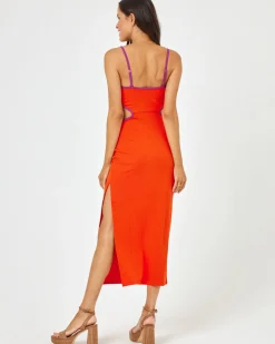 New Libra Dress - Berry-Pimento Dresses