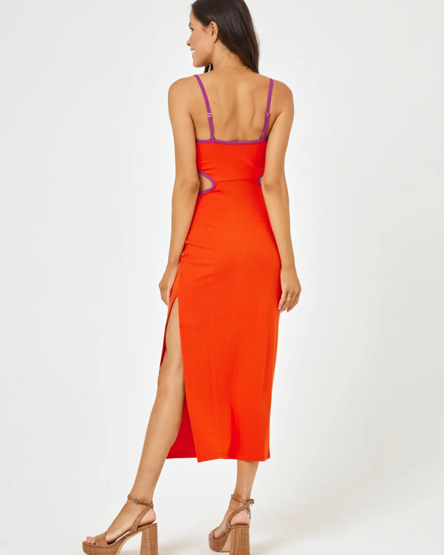 New Libra Dress - Berry-Pimento Dresses