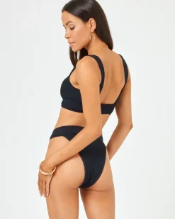 Outlet Lola Bikini Bottom - Black Classic|Bitsy