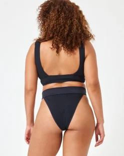 Outlet Lola Bikini Bottom - Black Classic|Bitsy