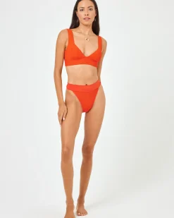 Online Lola Bikini Bottom - Pimento Classic|Bikini Bottoms