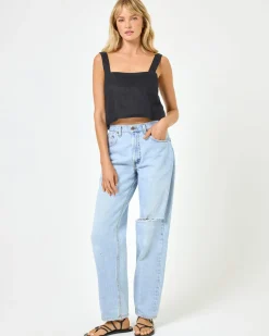 Clearance Long Island Top - Black Sets|Tops