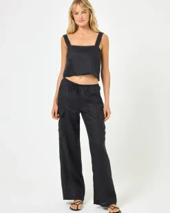 Clearance Long Island Top - Black Sets|Tops
