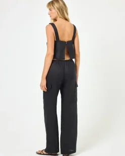 Clearance Long Island Top - Black Sets|Tops