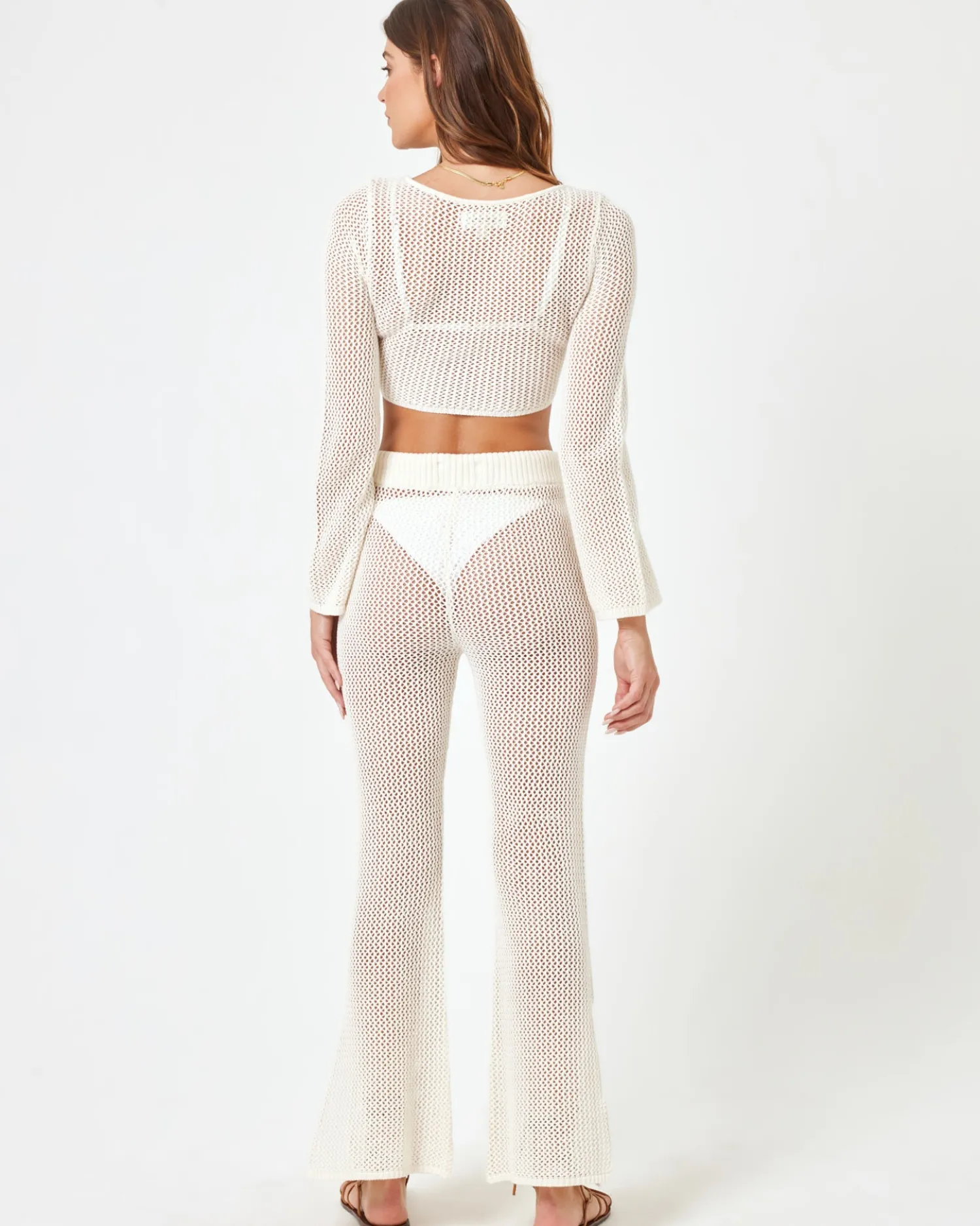 New Los Cabos Pant - Cream Sets|Cover-ups