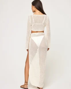 Sale Los Cabos Top - Cream Sets|Cover-ups