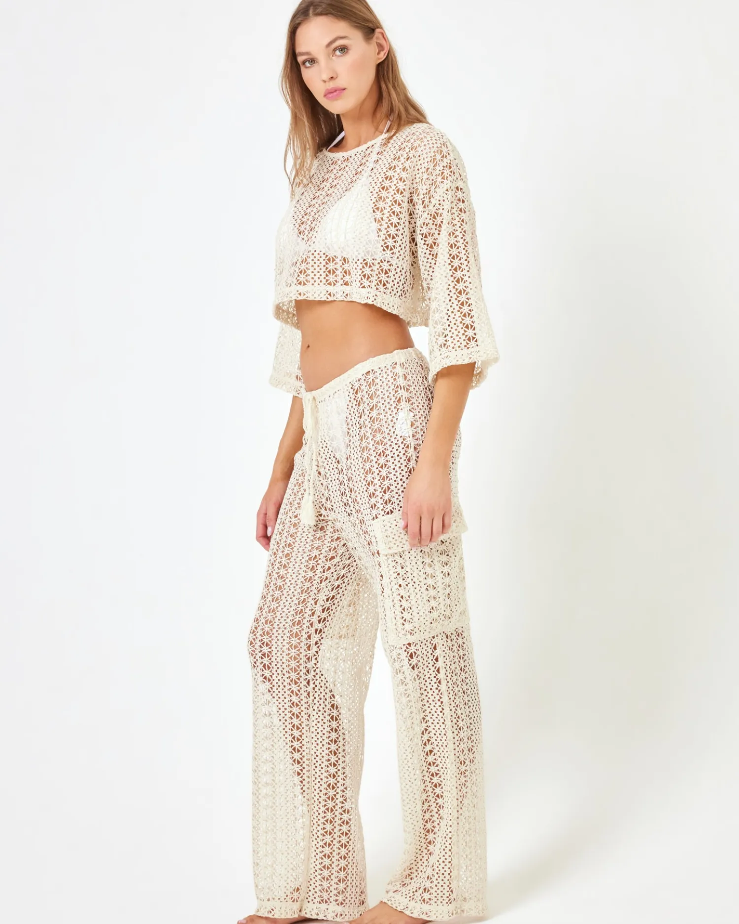 Hot X Anthropologie Gigi Top - Natural Cover-ups|Tops