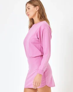 Outlet X Anthropologie Groove Dress - Pink Lady Dresses