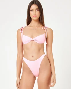Best x JVS Kerri Bikini Top - Crystal Pink Underwire|Bikini Tops