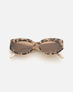 New Lu Goldie Aurelie Sunglasses - Chocolate Sunglasses