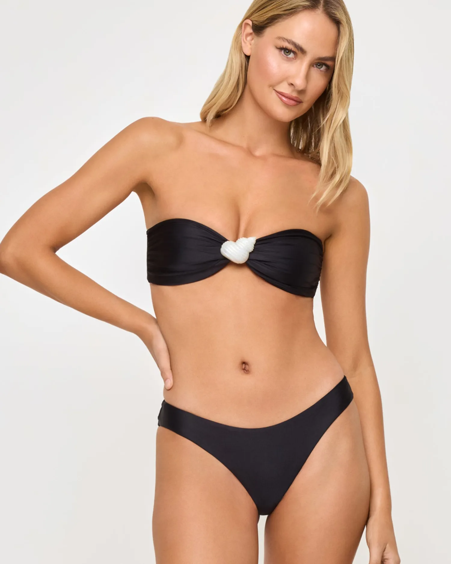 New Luminescent Bikini Top - Black Bikini Tops