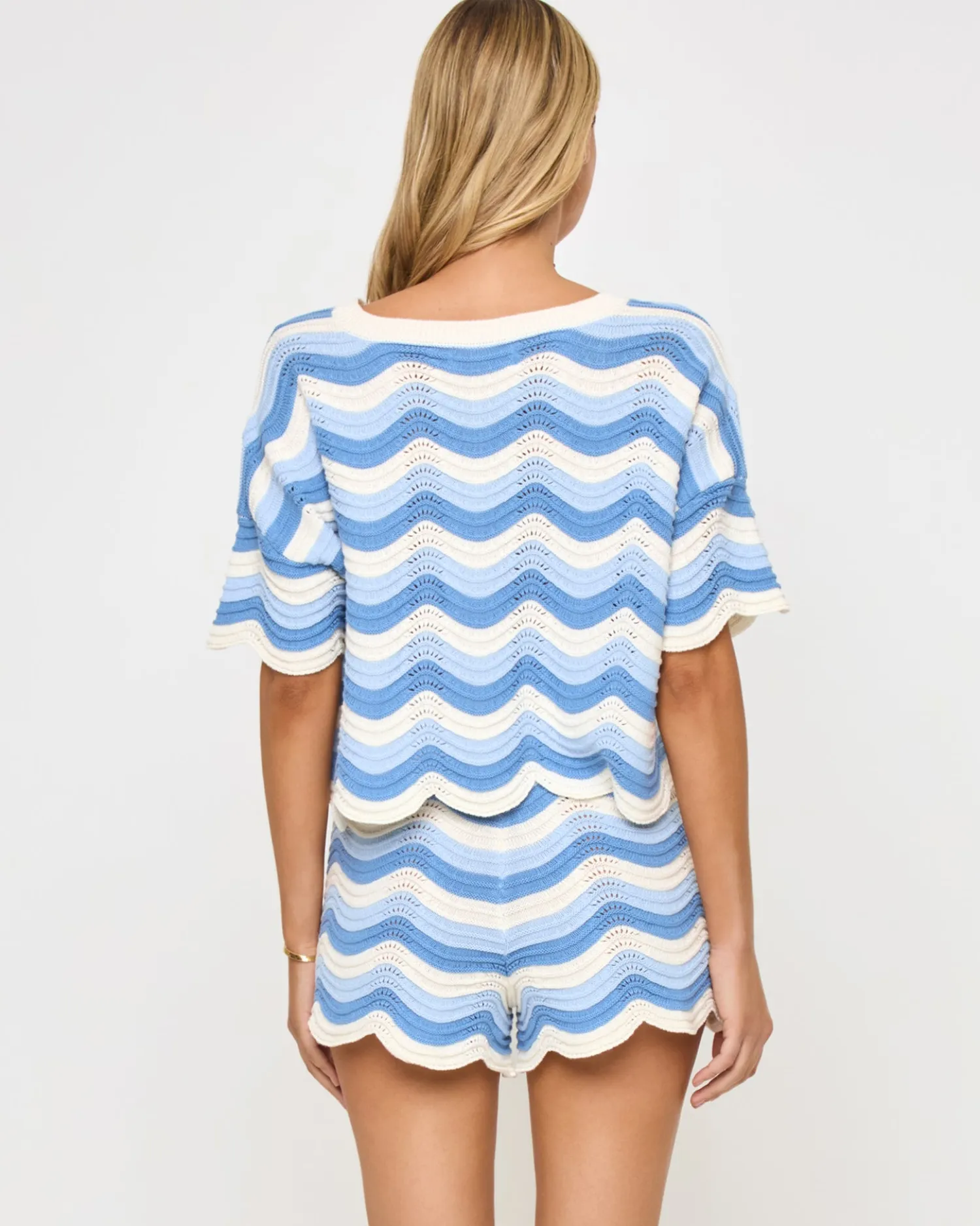 Online Make Waves Sweater - Blue Crush Sets|Loungewear